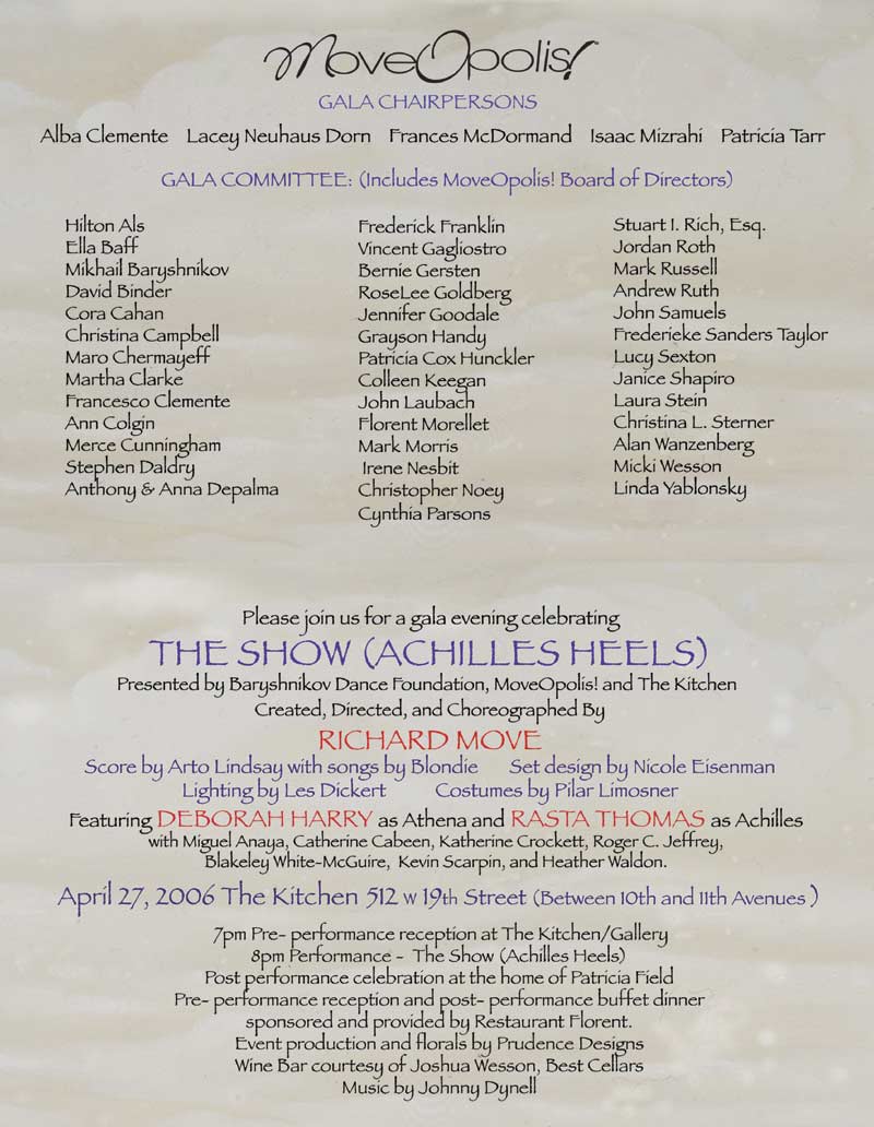 Opening Gala Information